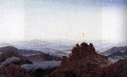 Friedrich Johann Overbeck Morning in the Riesengebirge painting